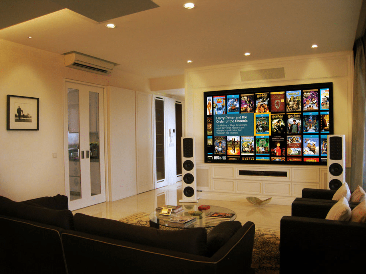 audio and video distribution in smart home